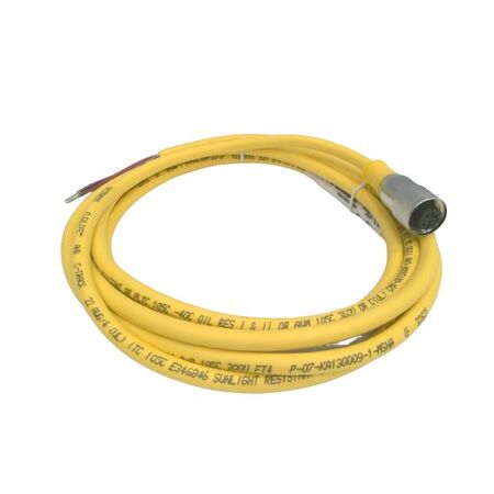 Allen-Bradley KB4T2 Single Ended Cordset with 1/2" Microfast Connector