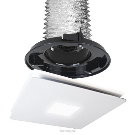 Response Grille to Duct Connector | 290mm Cut Out | 150mm Spigot | Easy Installation | by Fantech