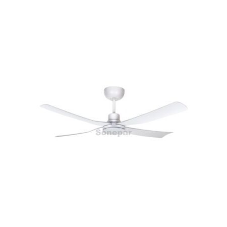 48 Inch DC Ceiling Fan | 4 ABS Blades & Tri-Colour LED | Low Noise Operation | by Fantech