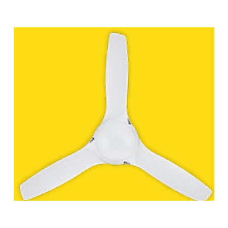 Flair DC Ceiling Fan | 3 ABS Blades | 58 Inch White | High Quality DC Motor | by Fantech