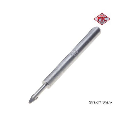 7mm x 100mm Straight Shank Porcelain Tile Cutter | P100 Grade Tungsten Carbide | Diamond Ground Tip | by Promac