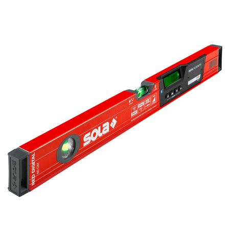 60cm Magnetic Digital Spirit Level | IP65 Rated | Bluetooth Connectivity | Backlit Display | by Promac