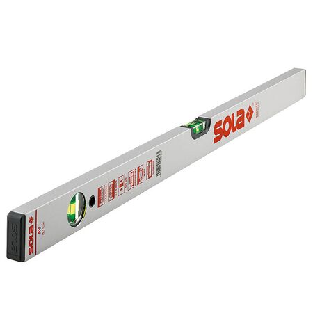 AV 120cm Spirit Level | Anodized Aluminium | High Measuring Accuracy | Patented SOLA FOCUS Vials | by Promac