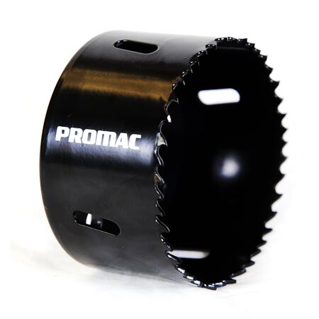 114mm Bi-Metal Holesaw | Durable Bi-Metal Construction | Shock-Resistant Teeth | Quick-Change Arbor System | by Promac
