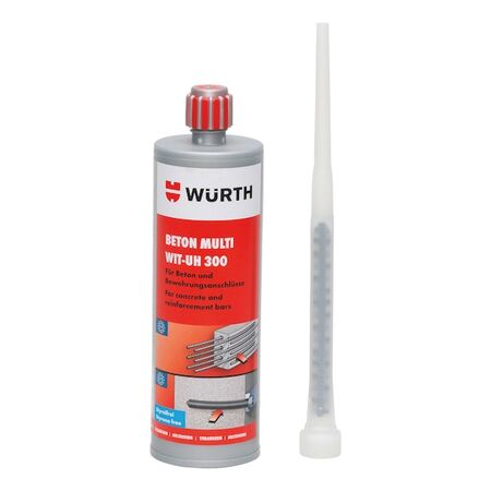 Chemical Injection Mortar WIT UH 300 | Two-Component Resin | Styrene-Free | Grey | @Each of 1 | by Wurth