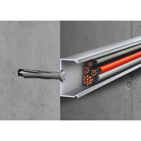 Nail Anchor SHARK® Hammer TYPE FK | Zinc Plated Steel | Push-Through Installation | @Pack of 200 | by Wurth