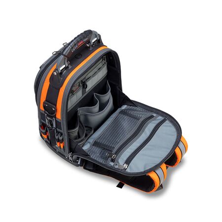 Tech Pac Hi-Viz Orange Backpack Tool Bag