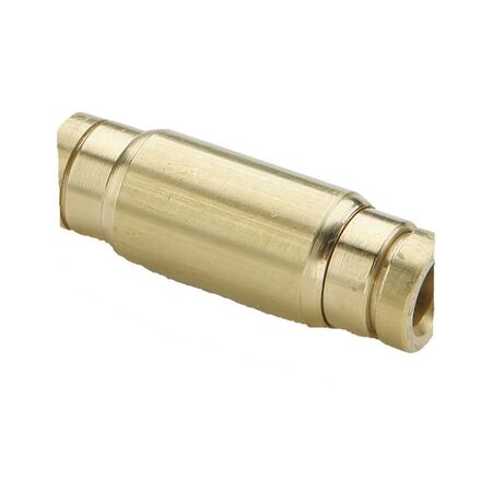 Push-In Straight Connector | Durable Brass | Quick Wire Connections | @Pack of 5 | by Wurth