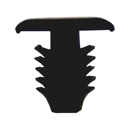 Door Seal Clip with Pine Tree Foot | Durable Plastic | Easy Installation | Black Color | @Pack of 25 | by Wurth