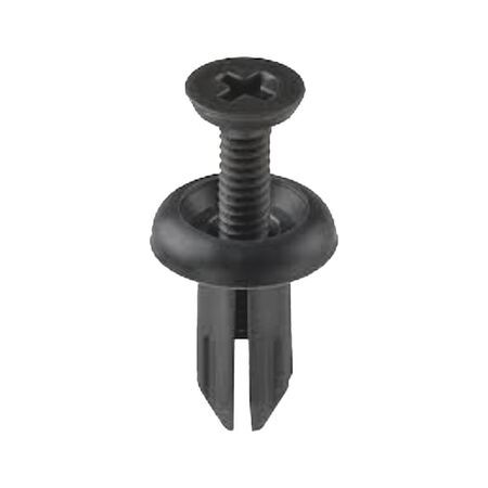 Screw Rivet with Slit | Adjustable Installation | Reusable Design | @Pack of 10 | by Wurth