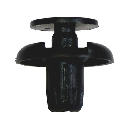 Push in Rivet without Cap | High Retention Force | Black Plastic | @Pack of 25 | by Wurth
