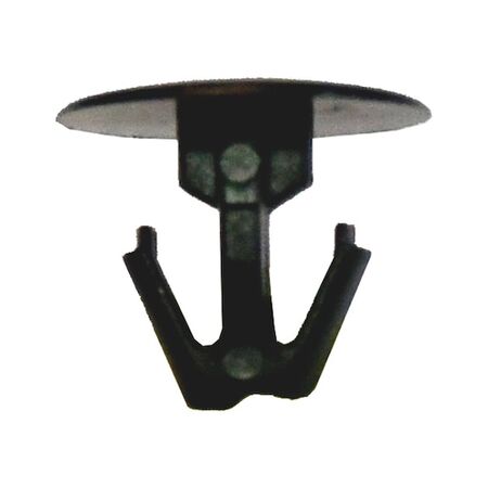 Cover Plugs with Splay | Quick Press-In Installation | Durable Plastic | Black | @Pack of 25 | by Wurth