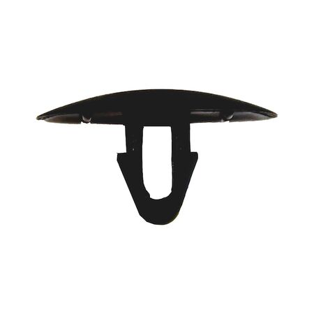 Plastic Rivet Without Pin Type 1 | Large Head & Quick Fitting | Black | @Pack of 25 | by Wurth