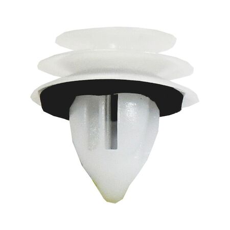 Interior Trim Clip | Mazda Compatible | White Plastic | 25 PCS | by Wurth