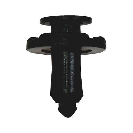 Push in Rivet with Cap Tapered | High Retention Force | Easy Installation | Black | @Pack of 25 | by Wurth