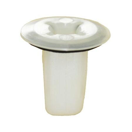 Expanding Nut Head Round Tip Pointed | Corrosion Resistant | High Retention Force | @Pack of 25 | by Wurth