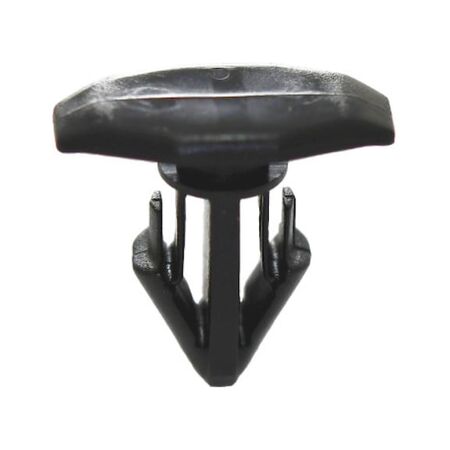 Plastic Rivet Opened Without Pin | Quick Installation | Black Color | @Pack of 25 | by Wurth