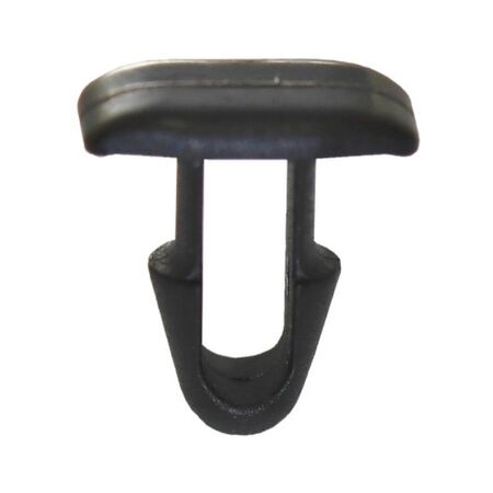 Plastic Rivet Opened Without Pin | Quick Push-In Installation | Black Color | @Pack of 25 | by Wurth