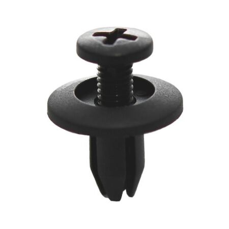 Screw Rivet with Slit | Adjustable Installation | Easy Removal | @Pack of 25 | by Wurth