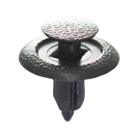 Push In Rivet with Cap Tapered for Mazda | High Retention Force | Easy Installation | Dark Grey | @Pack of 25 | by Wurth