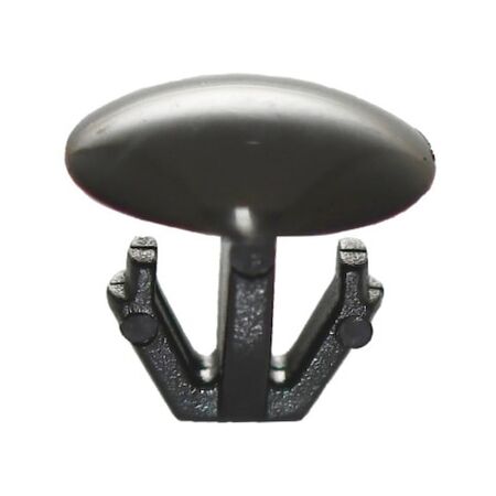 Plastic Rivet Opened Without Pin | Quick Installation | Black Color | @Pack of 25 | by Wurth