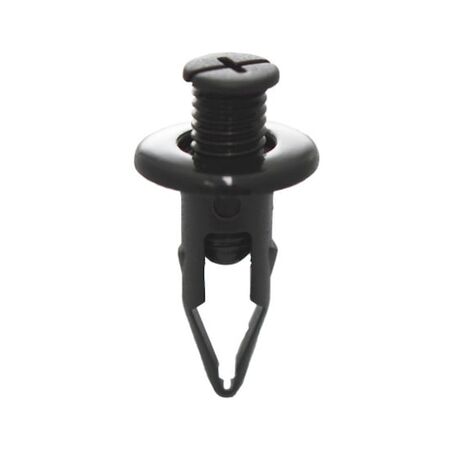 Screw Rivet with Cross-Shaped Slit | Open Type | Adjustable Installation | Removable Fastener | @Pack of 25 | by Wurth