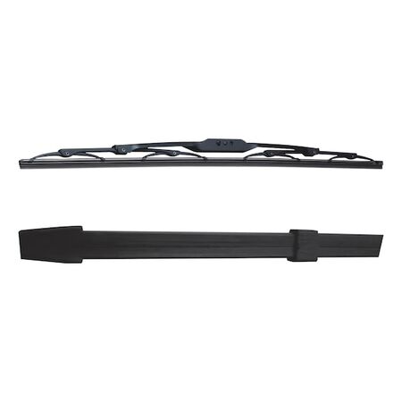 Replacement Rubber Wiper Blades | Universal Fit | Graphite Coating | Long Service Life | @Pack of 20 | by Wurth
