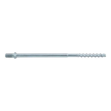 Concrete Screw Stair Bolt LONG W-BS/S | Zinc-Plated Steel | M8 Connection Thread | @Pack of 100 | by Wurth