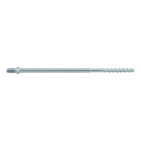 Concrete Screw Stair Bolt LONG W-BS/S | Zinc-Plated Steel | M8 x 16 Thread | @Pack of 100 | by Wurth