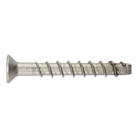Concrete Screw with Countersunk Head | A4 Stainless Steel | High Working Loads | @Pack of 100 | by Wurth