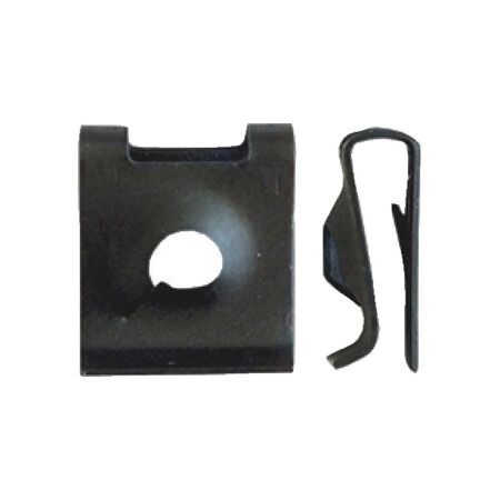 Sheet Metal Nut with Closed Screw-In Area | 4.2mm Screw Diameter | Phosphated Spring Steel | @Pack of 10 | by Wurth