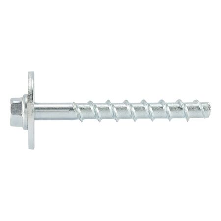 Concrete Screw with Hexagon Head | High Load Capacity | Zinc Plated | @Pack of 15 | by Wurth