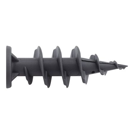 Insulation Anchor SHARK® ISO | 50mm Length | Polypropylene Glass Fiber | Anthracite Grey | @Pack of 100 | by Wurth