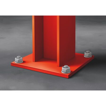 Concrete Anchor Bolt M10 | Zinc-Plated Steel | High Load Capacity | @Pack of 50 | by Wurth