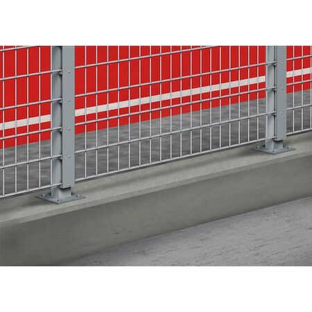 Concrete Anchor Bolt M10 | Zinc-Plated Steel | High Load Capacity | @Pack of 50 | by Wurth