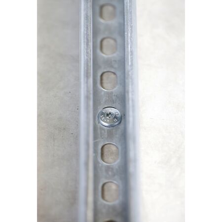 Concrete Screw with Pan Head W-BS/S | Zinc Plated Steel | 6mm Anchor Size | 60mm Length | @Pack of 100 | by Wurth