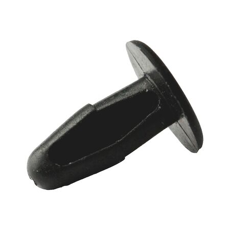 Plastic Rivet Closed Without Pin | 11mm Head Diameter | Quick Installation | Black Color | @Pack of 25 | by Wurth