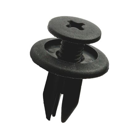 Screw Rivet with Cross-Shaped Slit | Adjustable Installation | Reusable Design | @Pack of 25 | by Wurth