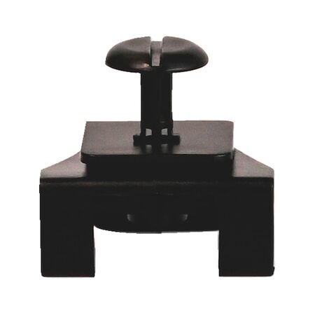 Trim Clip with Special Design | Durable Black Plastic | Easy Installation | @Pack of 10 | by Wurth