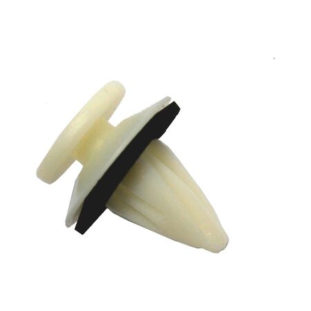 Interior Trim Clip | White Plastic | Pre-Mount & Seal | @Pack of 10 | by Wurth