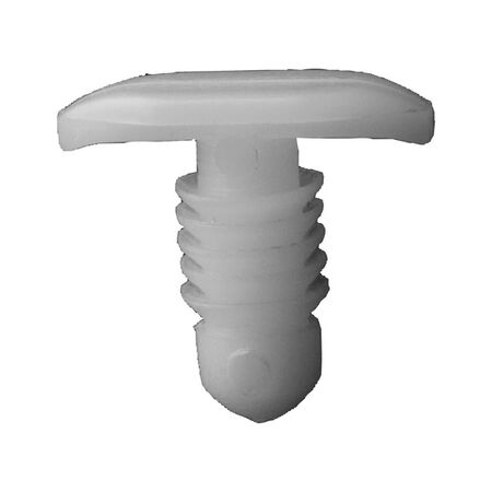 Door Seal Clip with Pine Tree Foot | Pre-Attached Flange | Fastening Clip for Seals | @Pack of 25 | by Wurth