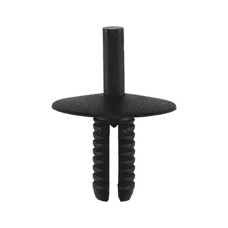 Plastic Expanding Rivet for BMW Bumper | Quick Fastening Solution | Durable PA 66 Material | Black Color | @Pack of 50 | by Wurth