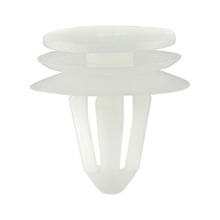 Interior Trim Clip | Universal Fit | White Polyoxymethylene | @Pack of 10 | by Wurth