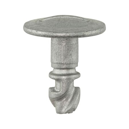 Turn-Lock Fastener | Quick Fastening | Steel Construction | Silver Color | @Pack of 10 | by Wurth