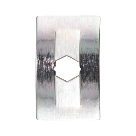 Bent Spring Nut Flat Shape | Vibration Resistant | Reusable Design | Zinc Plated | @Pack of 25 | by Wurth