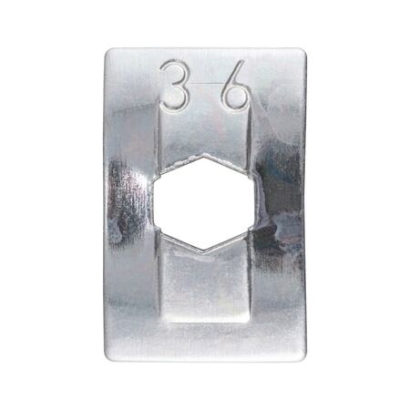 Bent Spring Nut Flat Shape | Vibration Resistant | Reusable Design | Zinc Plated | @Pack of 25 | by Wurth