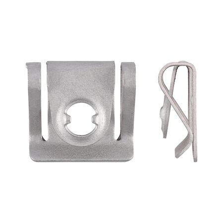 Sheet Metal Nut Quick Release Mount | Zinc Plated | Spring Steel | @Pack of 25 | by Wurth