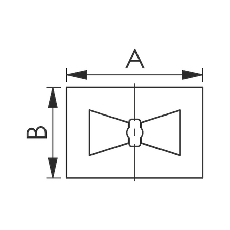 Bent Spring Nut Flat Shape | Vibration Resistant | Reusable Design | Zinc Plated | @Pack of 25 | by Wurth