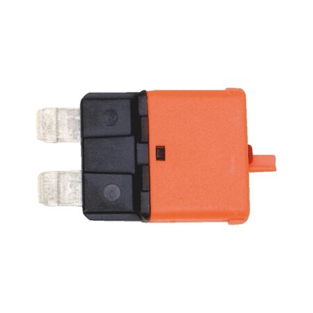 ATO Resettable Fuse 40A | Colour-Coded Thermal Trip | Easy Manual Reset | Orange | by Wurth
