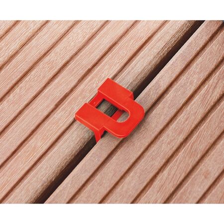 Terrace Board Spacer | 42x32mm | Durable Plastic | 10 Pieces | by Wurth